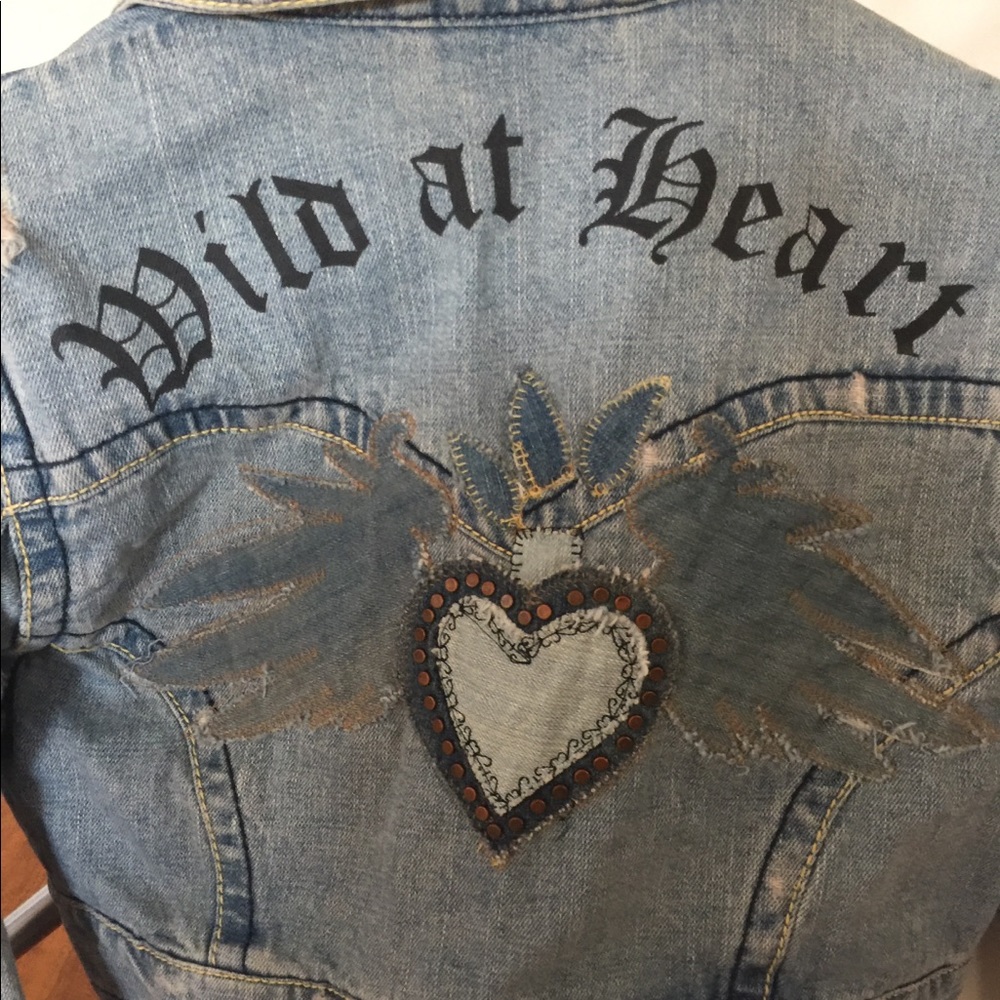 Z CAVARICCI MEDIUM JEAN JACKET VINTAGE